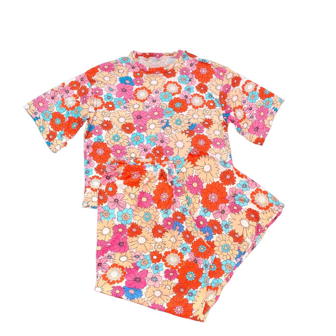 Matching Playera Human + Pantalón | Daisy groovy