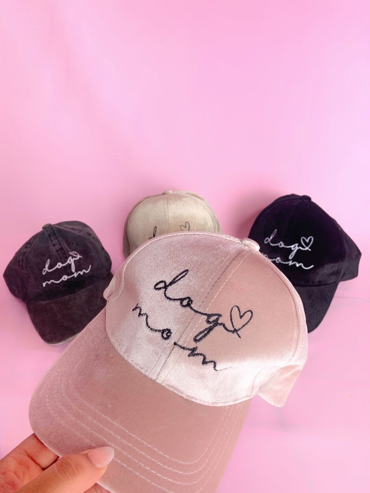 Gorra Dogmom | Rose