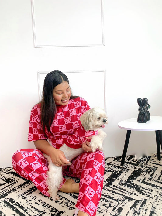 Matching Pijama Human+ Mascota | Sweet coquette