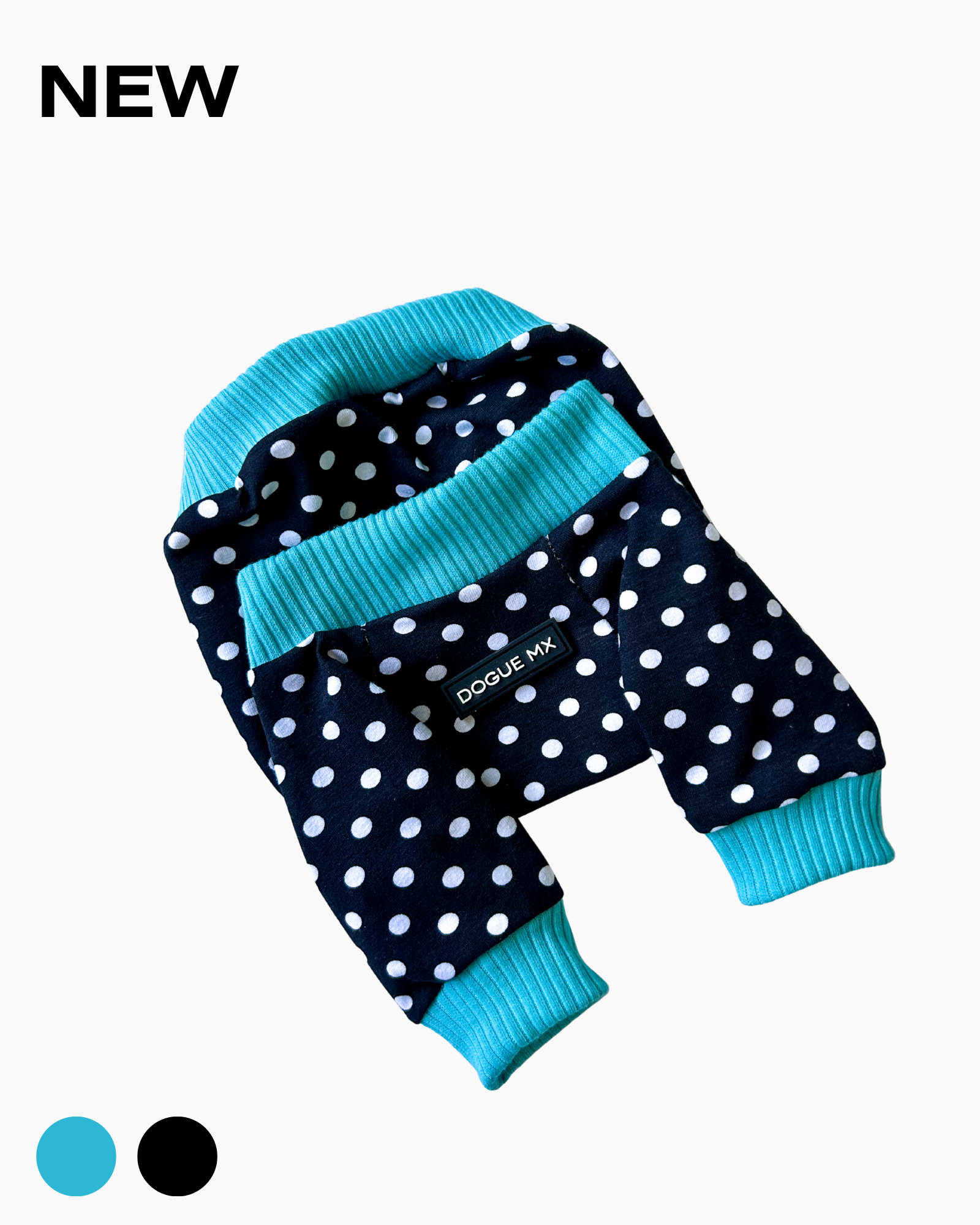 PLAYERA | POLKA DOTS BLUE