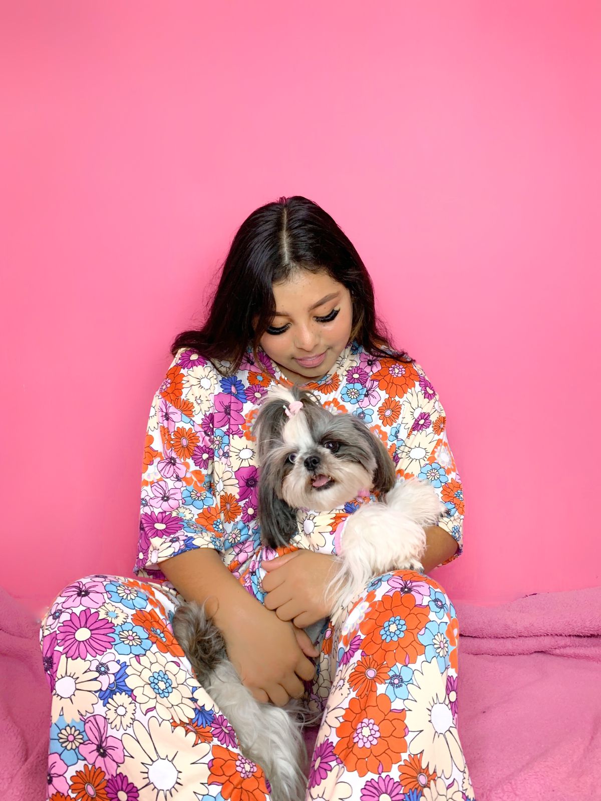 Matching Playera Human + Pantalón | Daisy groovy